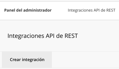 Integración API REST