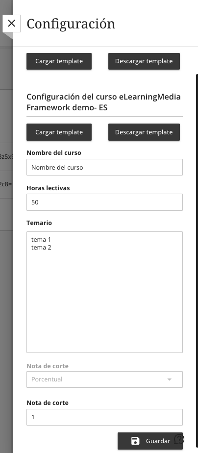 Configuración de la Aplicación de Certificados