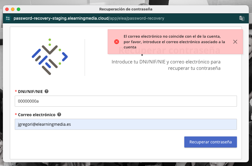 Validación de datos