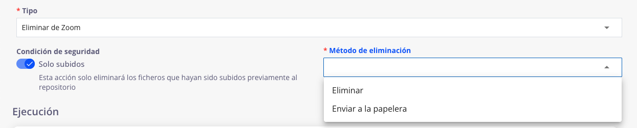 Eliminar de Zoom