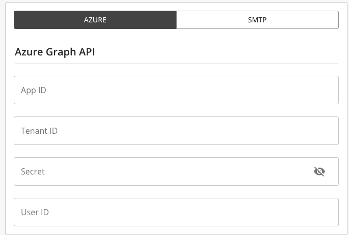 Azure Graph API Configuration